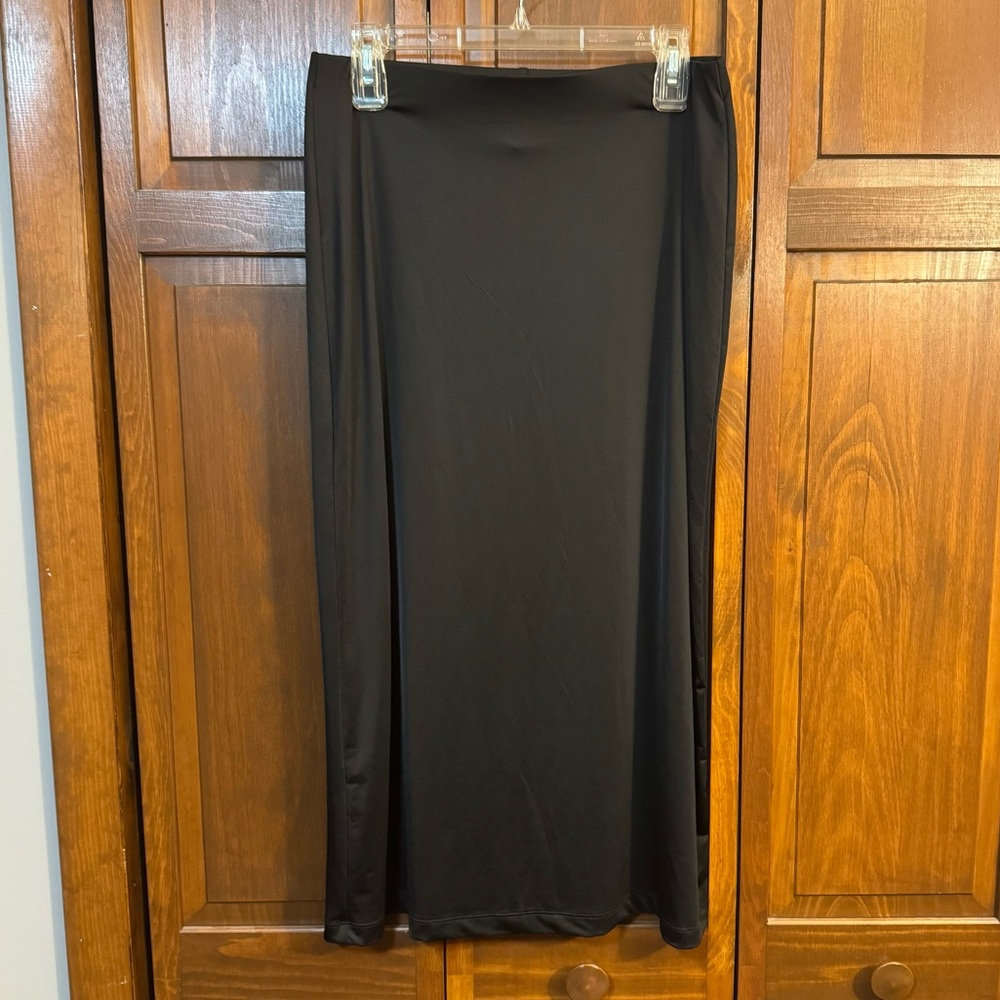 H&M Soft Black Maxi Skirt